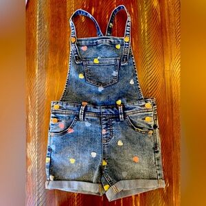 Cat and Jack denium shortfalls with hearts size 7/8